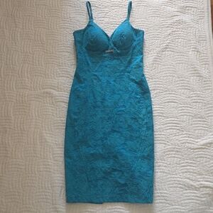 Elegant Teal Dress